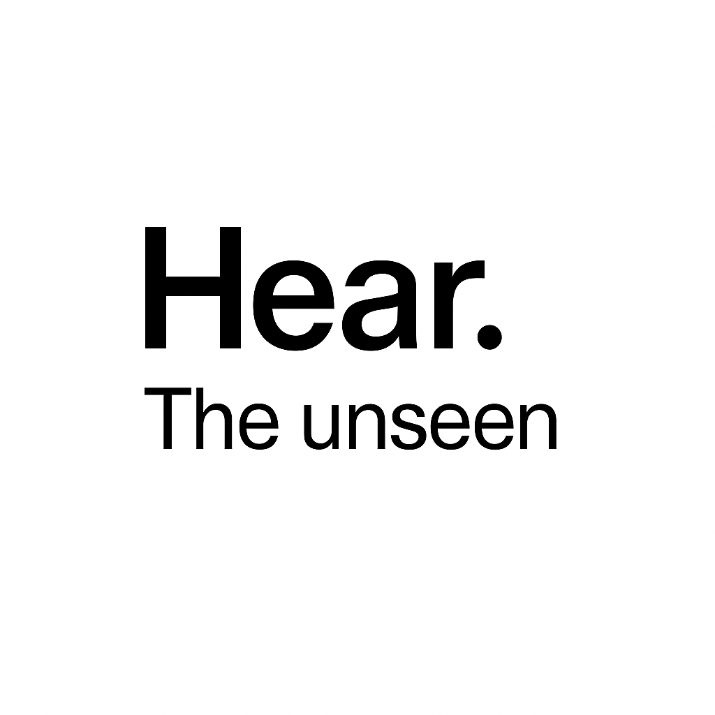 KYNA PROJECT의 슬로건 “Hear. the unseen”